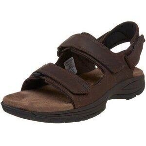 Dunham St. Johnsbury Men's Sandals Brown Leather Size 14 NEW